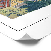 Katsushika Hokusai Zedign Art Poster #138 (Ecke)