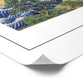 Katsushika Hokusai Zedign Art Poster #2 (Ecke)