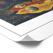 Katsushika Hokusai Zedign Art Poster #50 (Ecke)