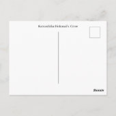 Katsushika Hokusais Crow 1814 Postkarte (Rückseite)