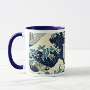 Katsushika Hokusai's The Great Wave off Kanagawa Tasse