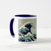 Katsushika Hokusai's The Great Wave off Kanagawa Tasse (Vorderseite Links)