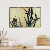 Katsushika Hokusais Ukiyo-e Woodcut Print: Irische Poster (Küche)