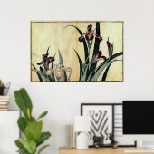 Katsushika Hokusais Ukiyo-e Woodcut Print: Irische Poster (Heimbüro)