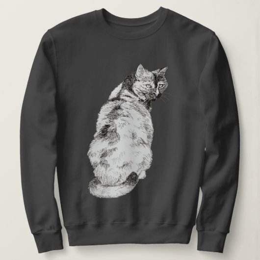 Katt Sweatshirt (Design vorne)