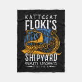 Kattegat Flokis Shipyard - Nordic Mythology & Fleecedecke (Vorderseite)