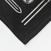 Kattegat Flokis Shipyard Nordic Mythology Viking Fleecedecke (Ecke)