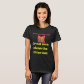 Katvater oder Cat Daddy T-Shirt (Vorne ganz)