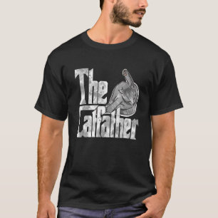 Katvater Vater Mafia Whiskers Male Daddy T-Shirt