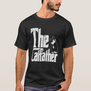 Katvater Vater Mafia Whiskers Male Daddy T-Shirt