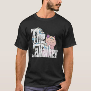 Katvater Vater Mafia Whiskers Male Daddy T-Shirt