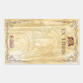 Katverse Buchzeichen Rechteckiger Aufkleber (Vorderseite)