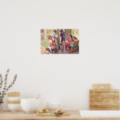 KATWALKS: Bulldog im Barbers Poster Art (Küche)