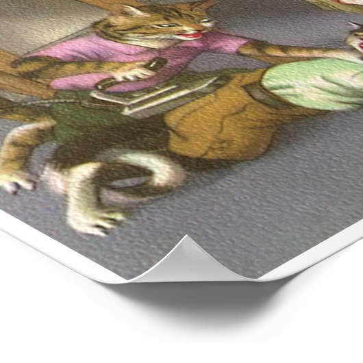 KATWALKS: Schneider Probleme Poster Art Halbschlaf (Ecke)