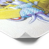 KATWALKS: Zweimal das Trouble Poster Art Semigloss (Ecke)