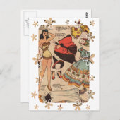 Katy Keene Halloween-Kostüme Postkarte (Vorne/Hinten)