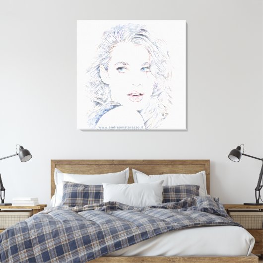 Katy Leinwanddruck (Insitu (Schlafzimmer))