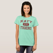 Katy - Tigers - Katy High School - Katy Texas T-Shirt (Vorne ganz)