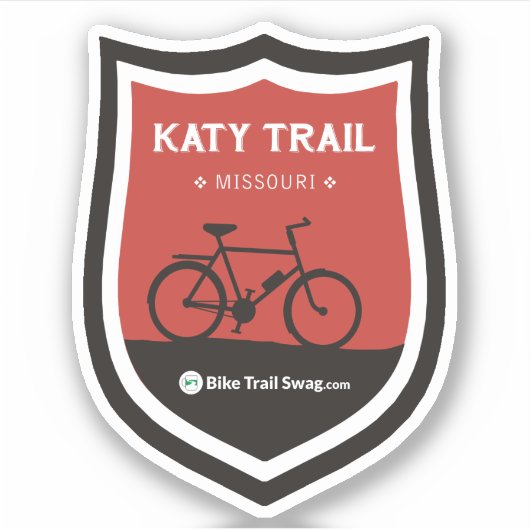 Katy Trail Aufkleber (Vorderseite)