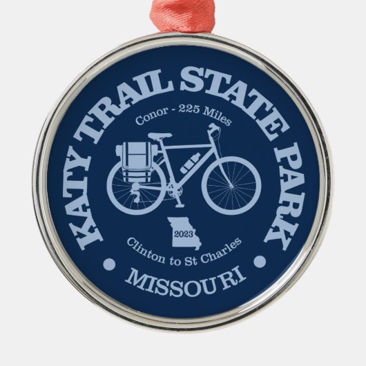 Katy Trail (Conor) Ornament Aus Metall (Vorne)