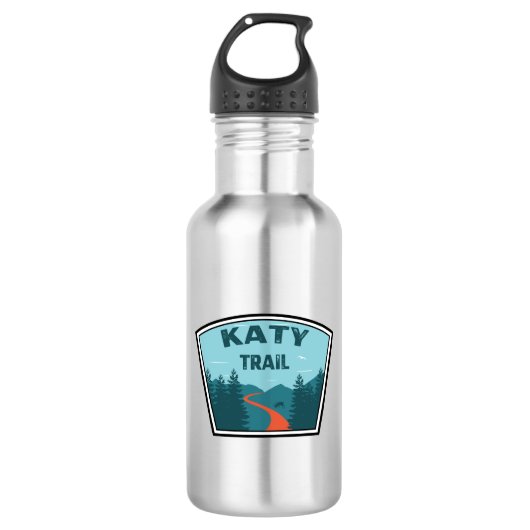 Katy Trail Edelstahlflasche (Vorderseite)