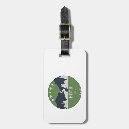 Katy Trail Gepäckanhänger (Vorderseite vertikal)