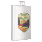 Katy Trail Missouri Colors Flachmann (Rechts)