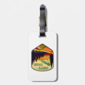 Katy Trail Missouri Colors Gepäckanhänger (Rückseite vertikal)