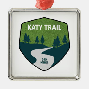 Katy Trail Ornament Aus Metall