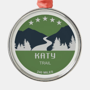 Katy Trail Ornament Aus Metall