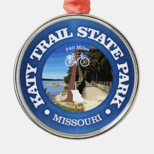 Katy Trail (radfahren c) Ornament Aus Metall