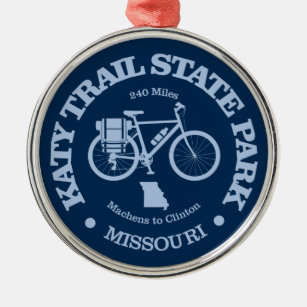 Katy Trail Staat Park (Fahrrad) Ornament Aus Metall