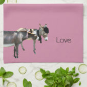 Katy u. Stuart-Tee-Tuch Handtuch (Gefaltet)