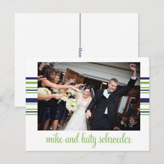 Katy Vielen Dank Postkarten (Vorne/Hinten)