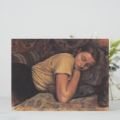 Katya (von Serebriakova) Karte (Stehend Vorderseite)