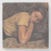 Katya (von Serebriakova) Steinuntersetzer (Vorderseite)