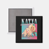 Katya Zamolodchikova Magnet (Vorderseite/Rückseite)