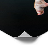 Katya's Ballerina Jump Button Up Poster (Ecke)