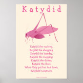 Katydid Poster (Vorne)