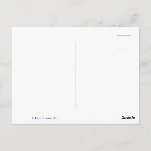 Katydid  postkarte (Rückseite)