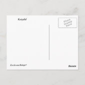 Katydid Postkarte (Rückseite)