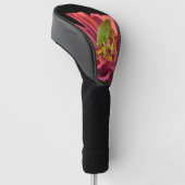 Katydid über Zinnia Golf Headcover (angewinkelt)