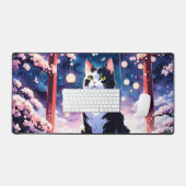 Katz & Blume ist das Schönste auf der Welt Schreibtischunterlage (Tastatur & Maus)