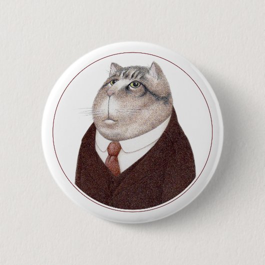 KATZ-Button-Runde-Taste II Button (Vorderseite)