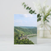 Katz Castle Postkarte (Stehend Vorderseite)