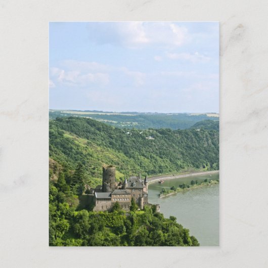 Katz Castle Postkarte (Vorderseite)