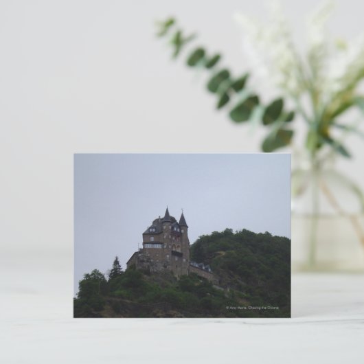 Katz Castle Postkarte (Stehend Vorderseite)