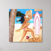 KATZ DER SICHERHEITSMÄDCHEN LEINWANDDRUCK (Vorderseite)