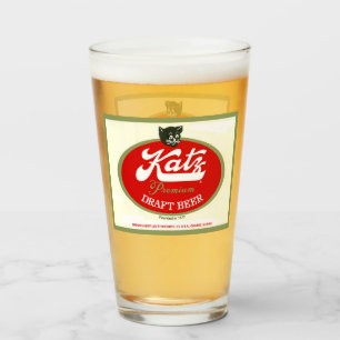 Katz Draft Beer, Drewrys, Chicago, IL Glas