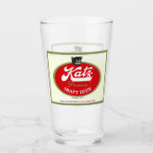 Katz Draft Beer, Drewrys, Chicago, IL Glas (Vorderseite)